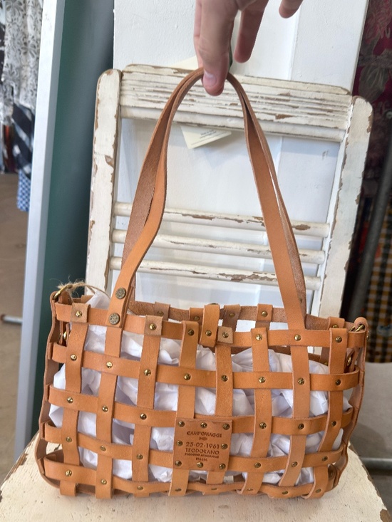 Campomaggi Handbags - Campomaggi Valerie Woven Shoulder Bag